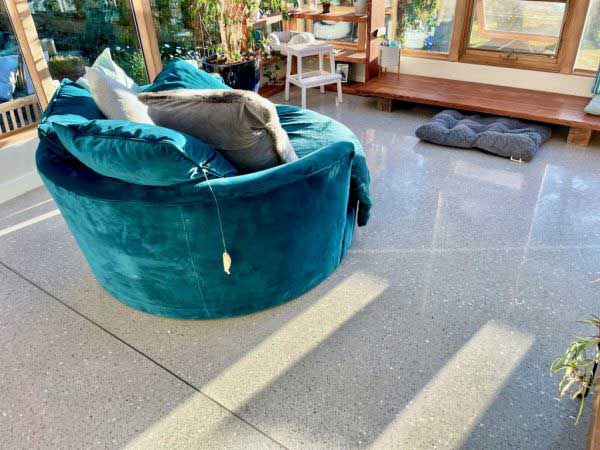 Sax Point Terrazzo floor project detail image.