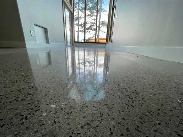 Sax Point Terrazzo floor project image.