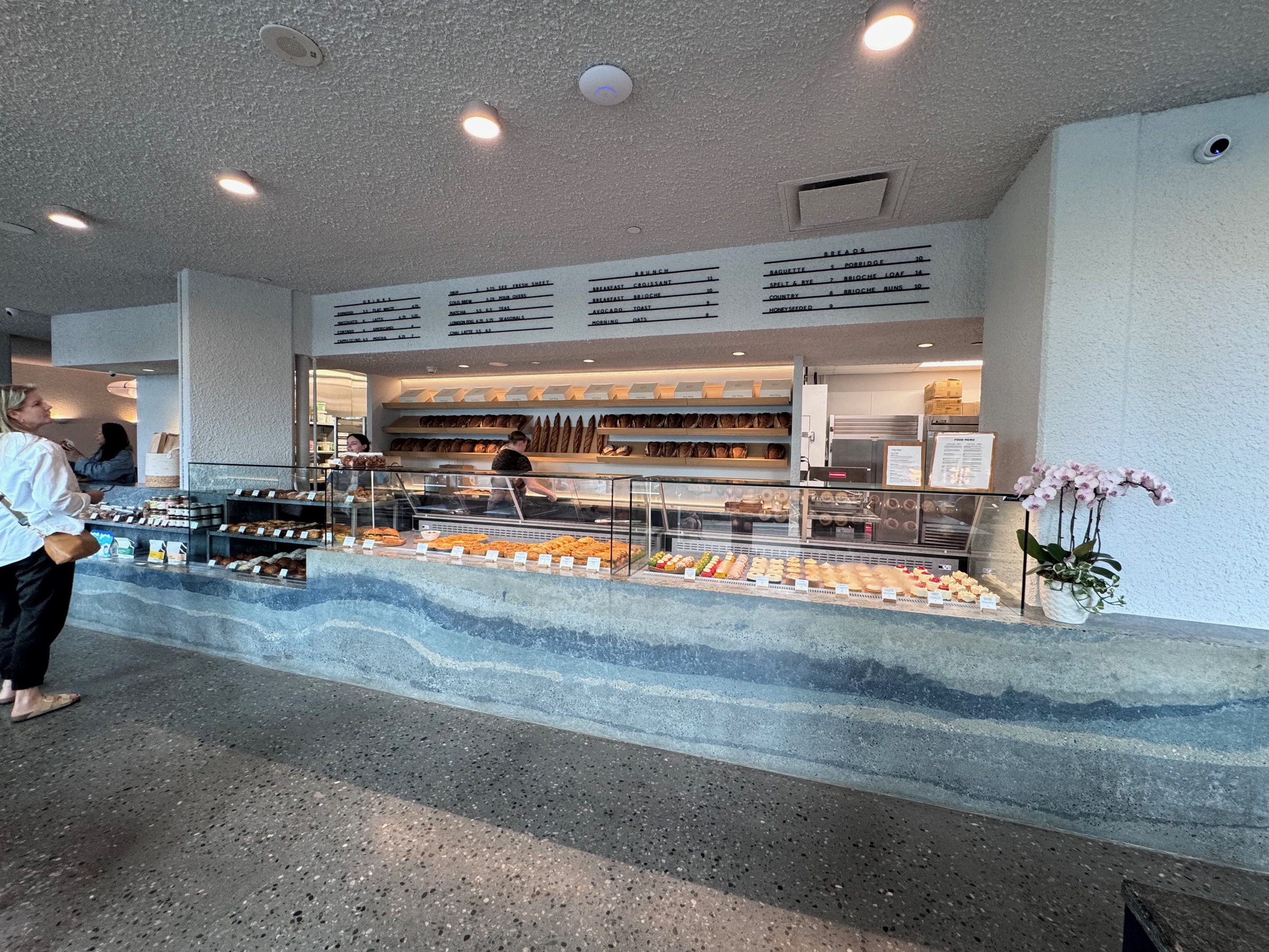 Concrete countertop by Stone Design.