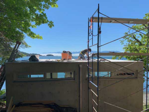 UHPC Roof for Teahouse project detail image.